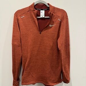 Nike Therma-Fit Orange Half Zip
